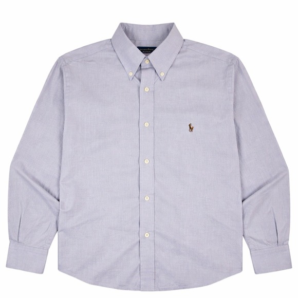 Ralph Lauren Other - Ralph Lauren Mens Button Down Shirt Light Purple Cotton Long Sleeve 17 32-33